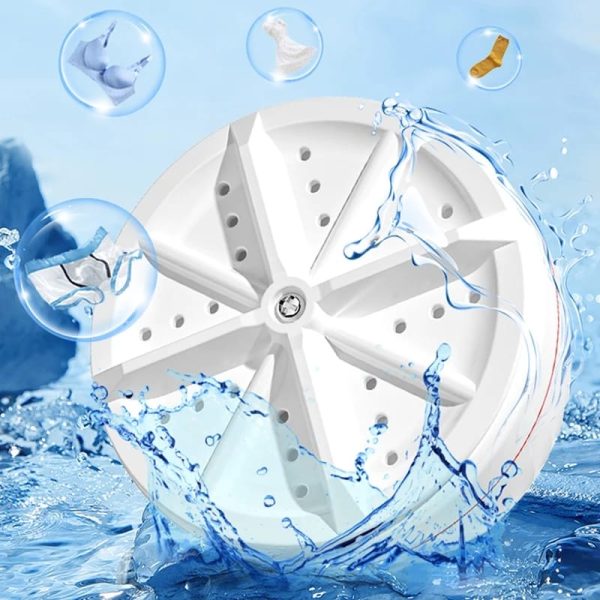 Portable Usb Travel Turbo Mini Washer